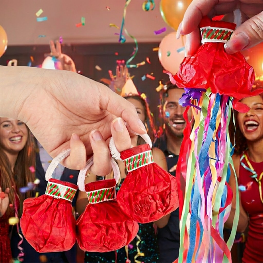 MCOIKY®Instant Party Hand Throw Confetti Streamer