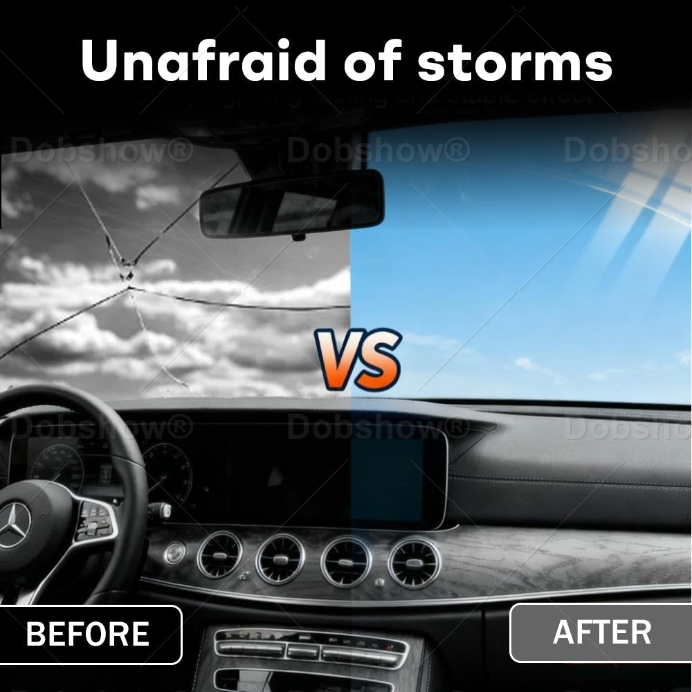 🔥Dobshow® GlassFix Guard: 2026 Windshield Crack Repair Formula