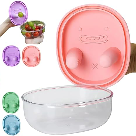 MCOIKY® SnackTrap No-Mess Snack Cup – Hands-Free Snacking