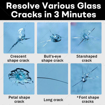 🔥Dobshow® GlassFix Guard: 2026 Windshield Crack Repair Formula