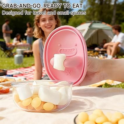 MCOIKY® SnackTrap No-Mess Snack Cup – Hands-Free Snacking