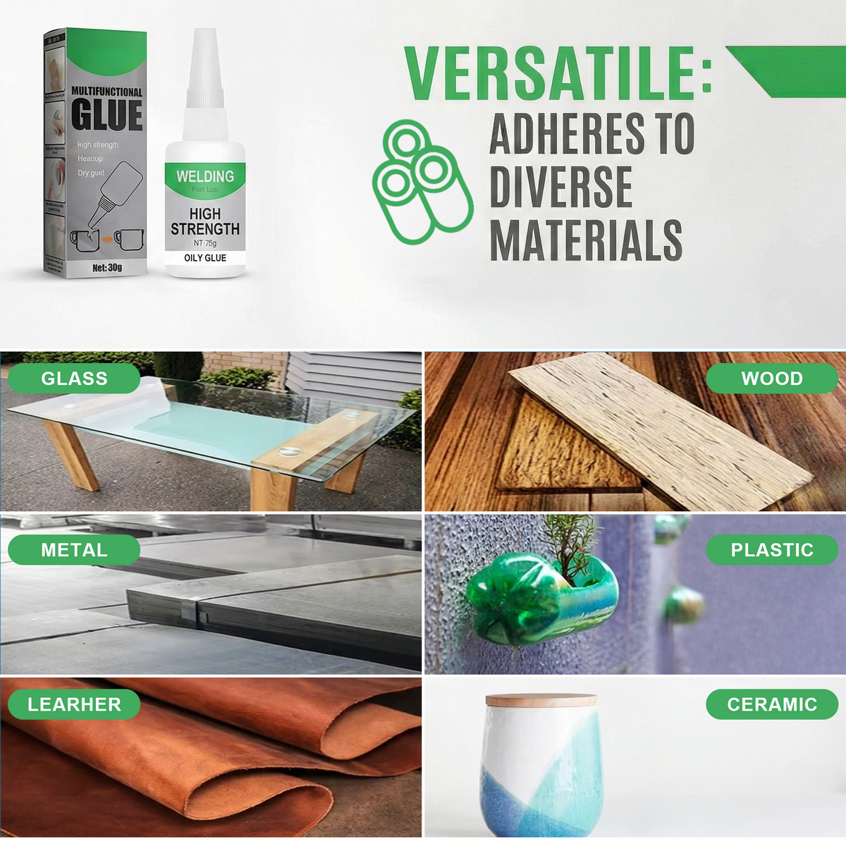 (𝙎𝙥𝙚𝙘𝙞𝙖𝙡 𝙋𝙧𝙤𝙢𝙤𝙩𝙞𝙤𝙣💖)Multipurpose Super Glue Welding High-strength Oily Glue