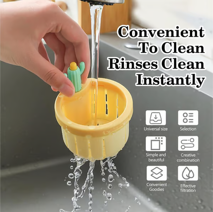 MCOIKY® Cactus Kitchen Sink Drain Strainer PRO