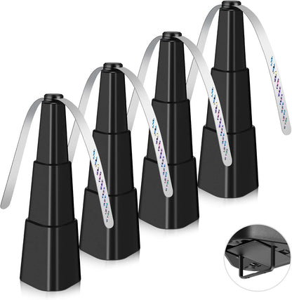 💐 Spring Deal | Treva Bug Fan Fly Deterrent with Holographic Blades to Clear Bugs, Mosquitoes, and Flies, Battery Powered Fly Fan