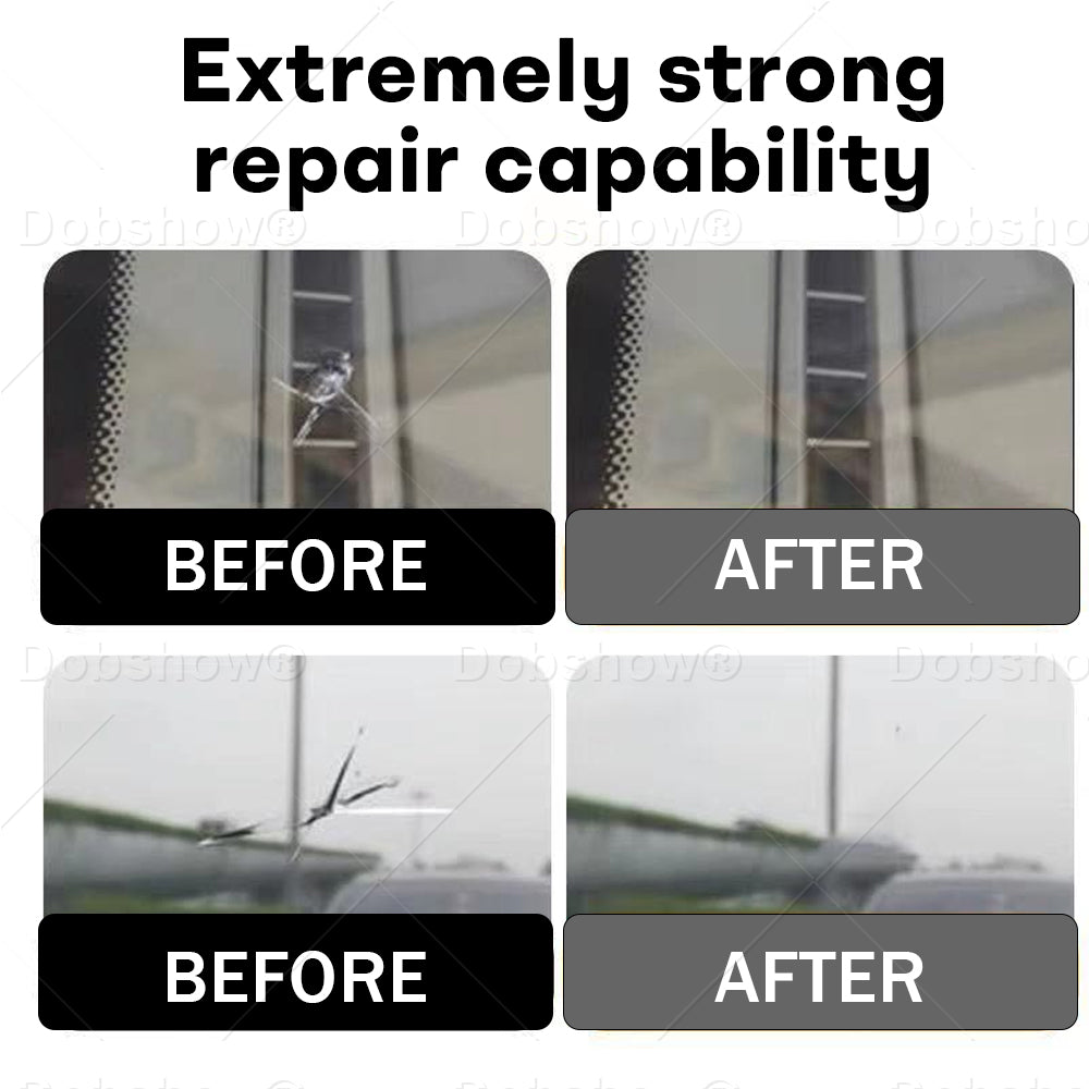 🔥Dobshow® GlassFix Guard: 2026 Windshield Crack Repair Formula