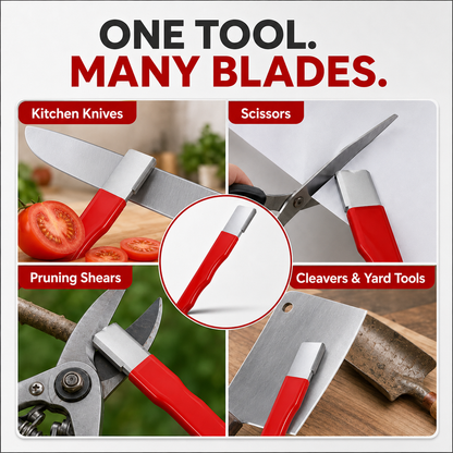 NiftyCuration Professional Kitchen Knife Sharpener,Precision Edge Knife Sharpening Tool,Knife Sharpening Stone For Blade,Colors are random.
