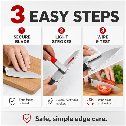 NiftyCuration Professional Kitchen Knife Sharpener,Precision Edge Knife Sharpening Tool,Knife Sharpening Stone For Blade,Colors are random.