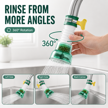 NiftyCuration 360° Faucet Filter Extender