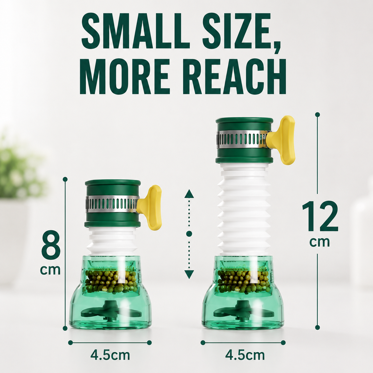 NiftyCuration 360° Faucet Filter Extender