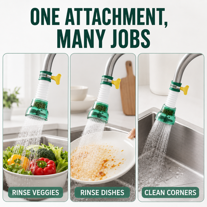 NiftyCuration 360° Faucet Filter Extender