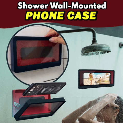 MCOIKY® Shower Wall Mounted Phone Case