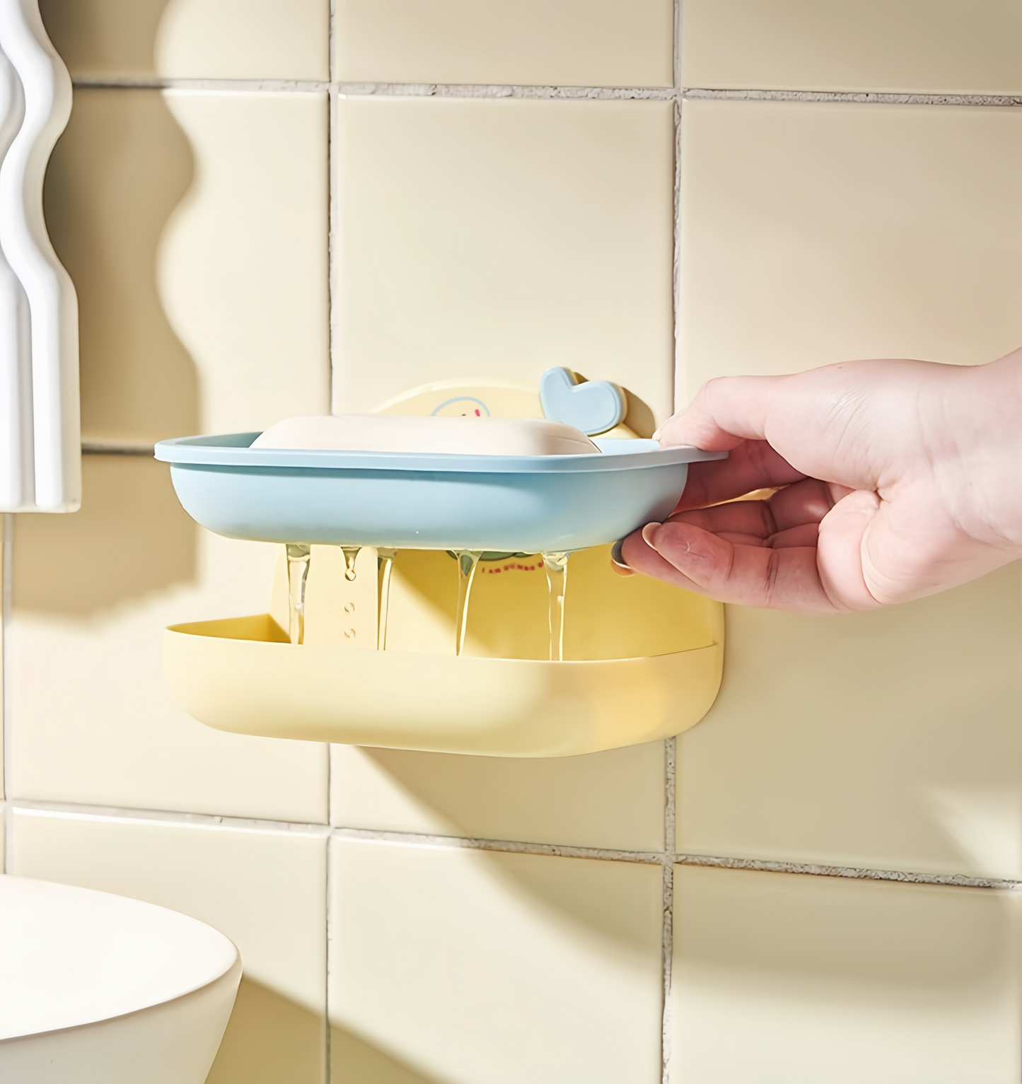 Cute Elephant Wall-Mounted Soap Dish
