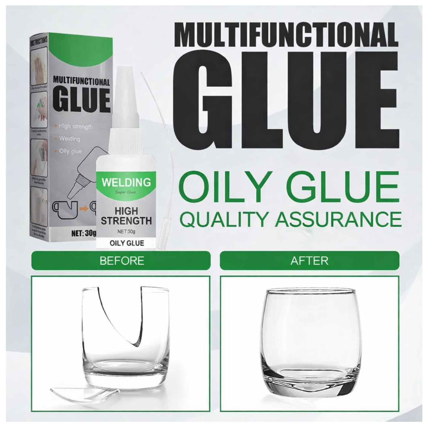 MCOIKY® Multipurpose Glue Welding High-strength Oily Glue