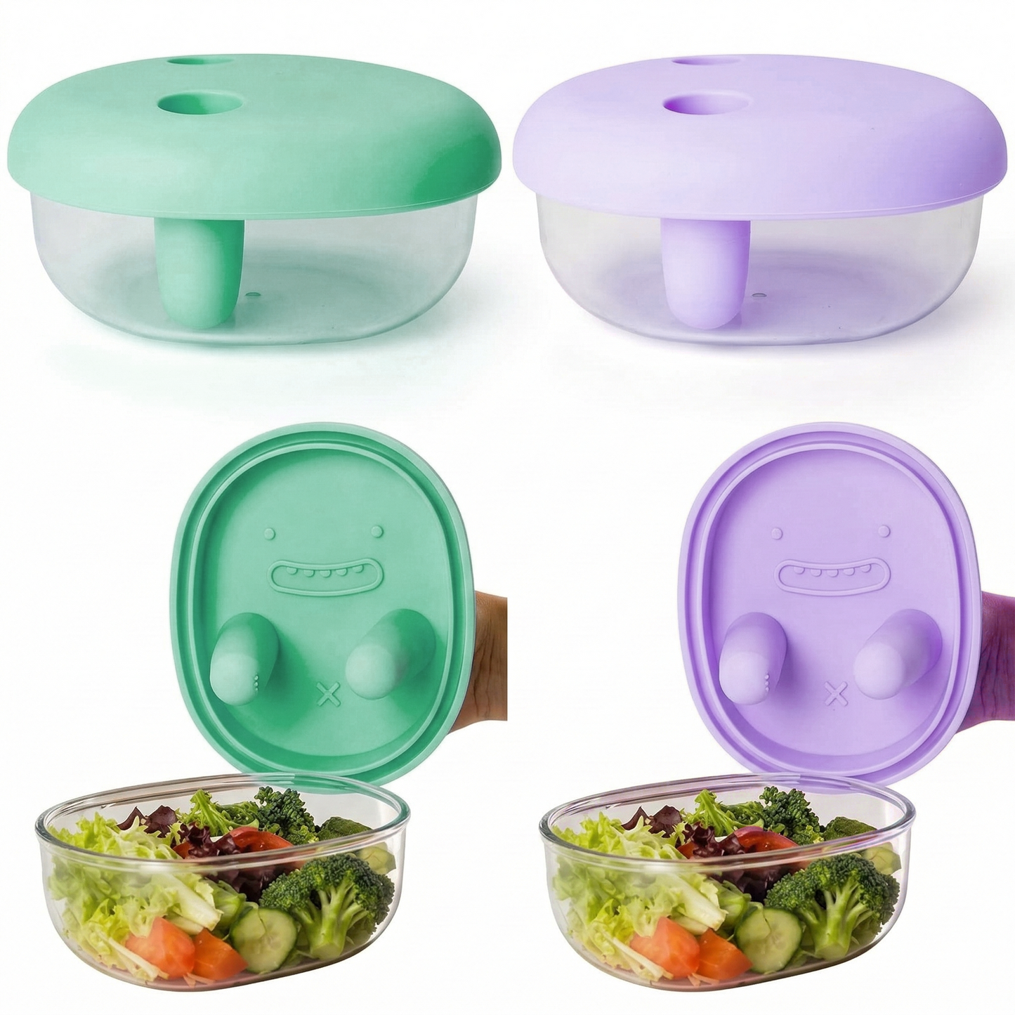 MCOIKY® SnackTrap No-Mess Snack Cup – Hands-Free Snacking