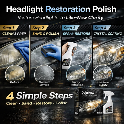 🔥 Hot Deal | Dobshow® Headlight Restoration Polish