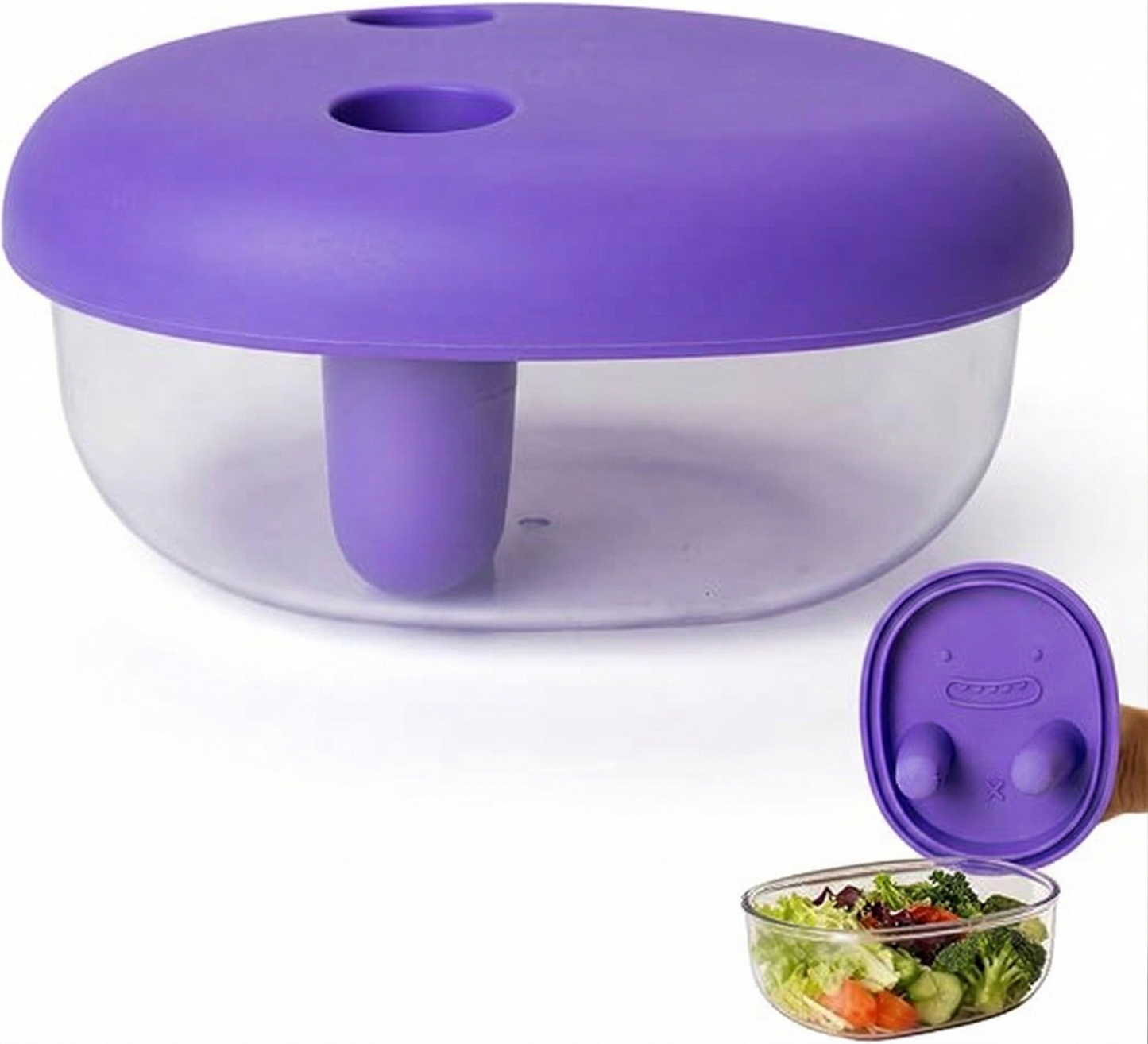 MCOIKY® SnackTrap No-Mess Snack Cup – Hands-Free Snacking