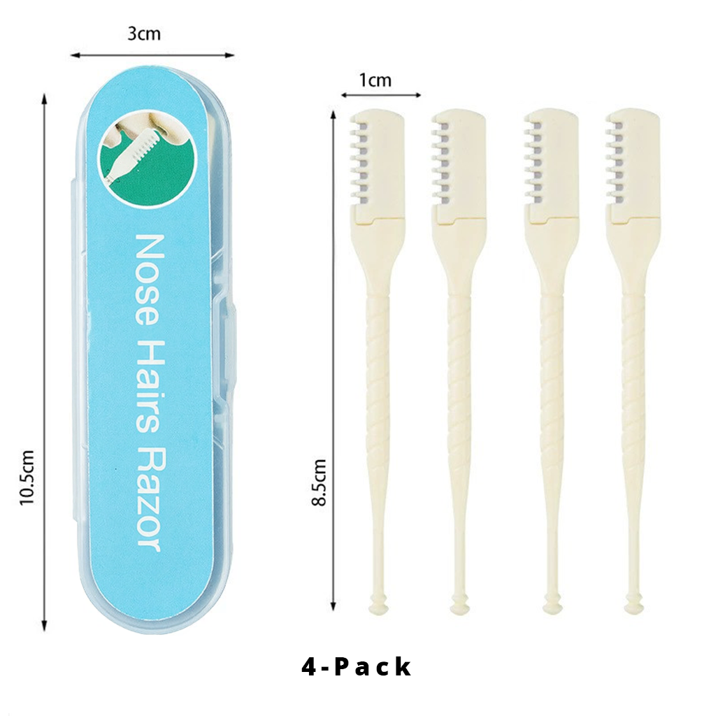 MCOIKY®  2-in-1 Nasal Hair Cutter, 2026 Upgraded Manual 360°